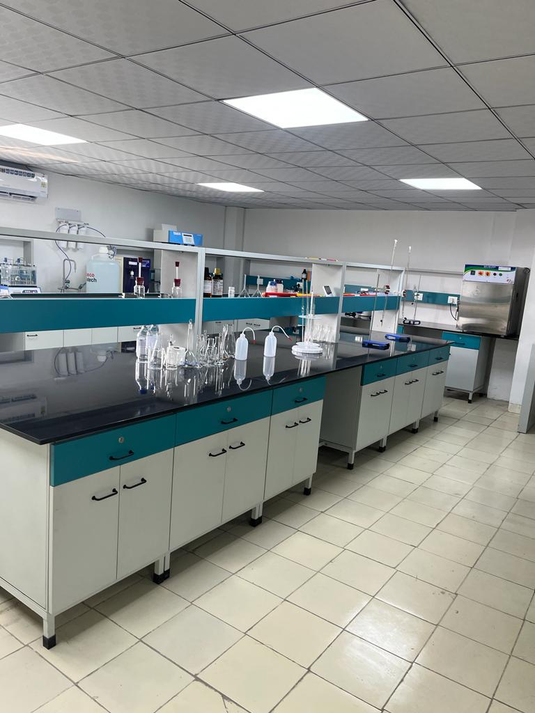 Island Bench Laboratory Workspace